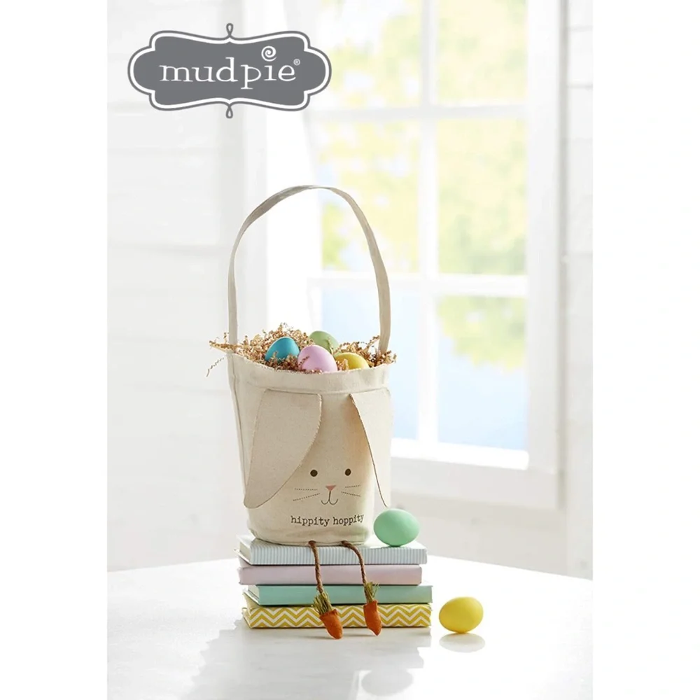Mud Pie Easter Bunny Candy Bag